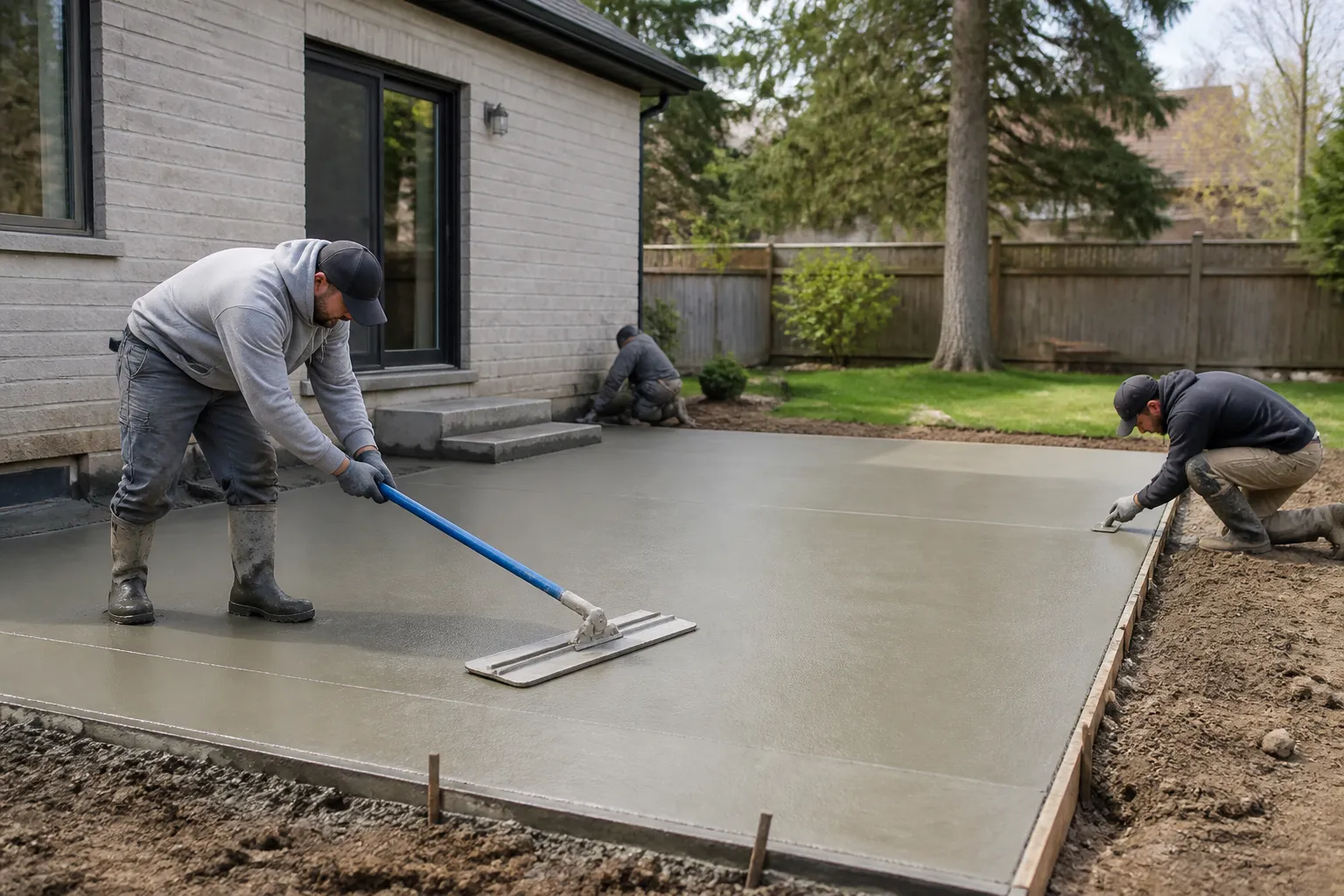 Concrete Patio